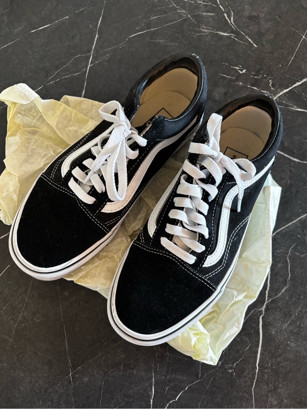 Black and White Vans